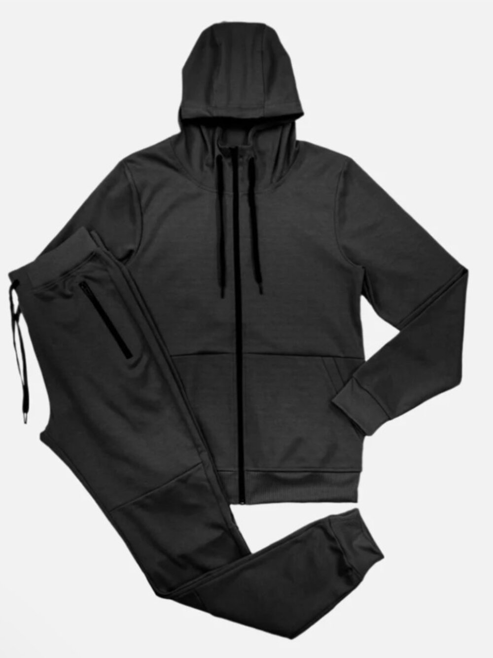 Men's Riflessi Tracksuit- Black